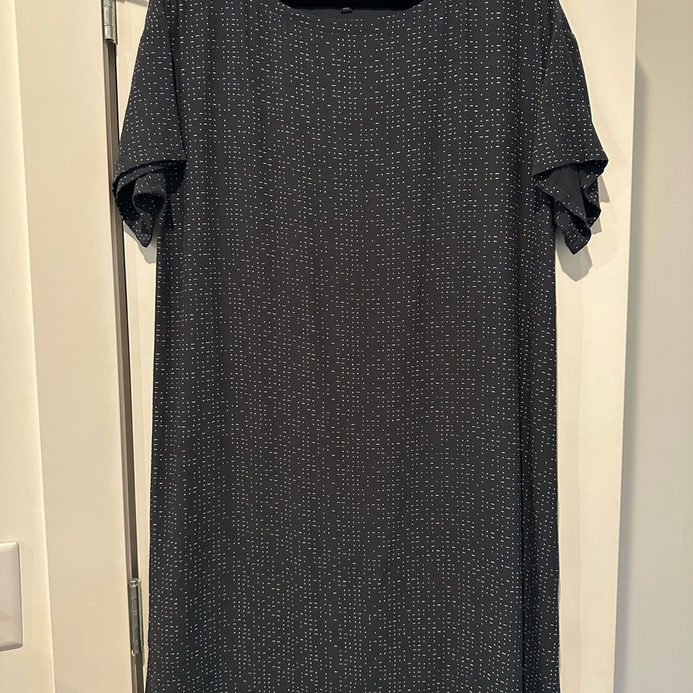 Eileen Fisher Black Shift Dress